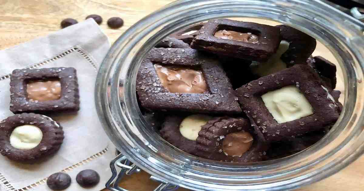 Linzer's Chocolate and Tahini Cookies